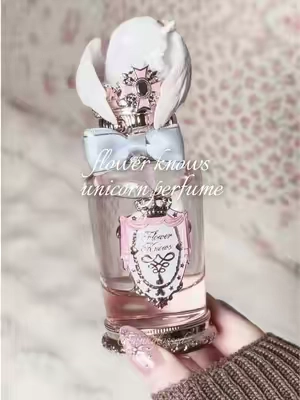 flower knows knight unicorn perfume 🦄✨ #flowerknows #perfume #fragrance #perfumetok #fragrancetok @Flower Knows Makeup 