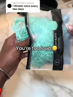Replying to @Adéle #africannetsponge #sensitiveskin #showertok #hygienetok #bodycareroutine 