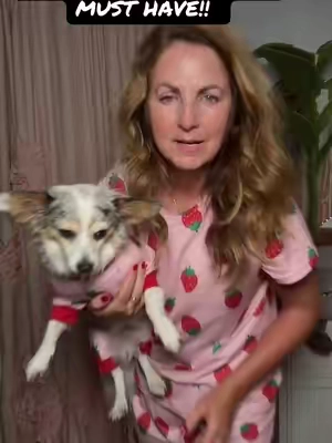 Yes, we need to have matching pajamas with our dogs! These PJ’s will make you smile! #dogs #dogmom #tiktokshopcreatorpicks #pajamas #dogsoftiktok 