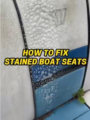 Don’t accept dirty and stained seats. Boat juice improves the looks and value of your boat very quickly. #boat #seat #cleaner 