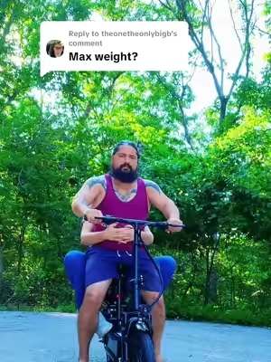Replying to @theonetheonlybigb  It's heavyweight capable and has an excellent range. #AdultScooter #CommuteLife #Scooter #fyp #fastdelivery 
