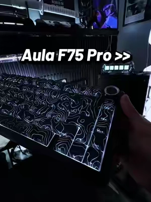 Aula F75 Pro >> #aulaf75pro #keyboard #creamykeyboards #aulakeyboard #tiktokshopsummersale 