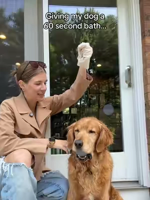 Easiest bath ever👀🛁 @HICC Pet US #SummerWins 