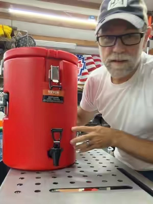 VEVOR Stainless Steel Insulated Beverage Dispenser,  4.5 Gallon 17.2 Liter, Thermal Hot and Cold Drink Server Dispenser with Spigot Handle, Food-grade for Hot Tea Coffee Water Restaurant Drink Shop.   #campinglife #partyessentials #colddrinks #tiktokshopsummersale #tiktokshopcreatorpicks @VEVOR Outdoor Store @VEVOR Store 