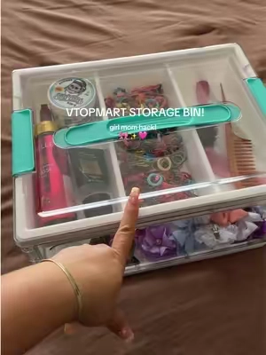 so convenient to carry around the house & comes with extra dividers to keep things extra organized! love 😍 10/10 from me! #girlmom 