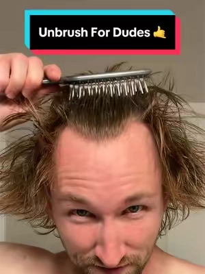 Damn thing works what can I say #unbrush #starwars #mandolorian #hairbrush #menscare 