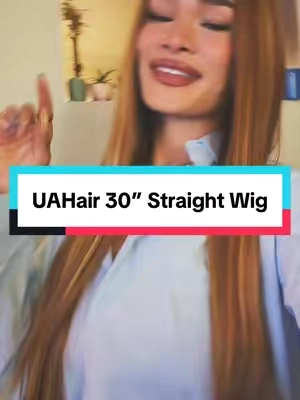 @UA HAIR it popped up when I uploaded a pic in this wig and it unlocked a memory I didn’t know I had😳🤣 #uahair #30inchwig #straightwig #tiktokshopsummersale #syntheticwigs 