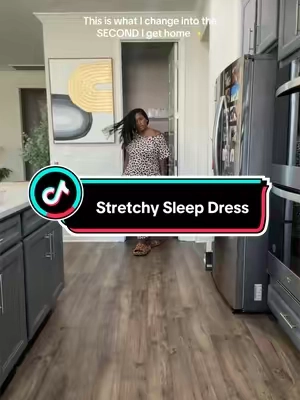 The bra is coming off, my jeans are getting thrown across the room, and THIS is going on. 😂 It’s oversized, buttery soft, has pockets, and somehow still looks cute. If comfort is your love language, don’t miss this one #tiktokshopcreatorpicks #tiktoksummersale #sleepdress #loungewear #stretchy 