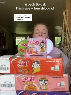 Replying to @🎧Bella🎉 The 6 pack Buldak bowls and the multi pack Buldaks are on sale today and free shipping! Don’t forget to check your coupons too. #buldak #ramen #buldakramen #swicybuldak #birriabuldak 