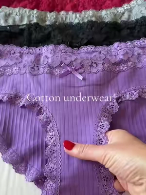 The reviews and price on these are awesome! Definitely will be ordering more #underwear #cottonunderwear #ladiesunderwear 