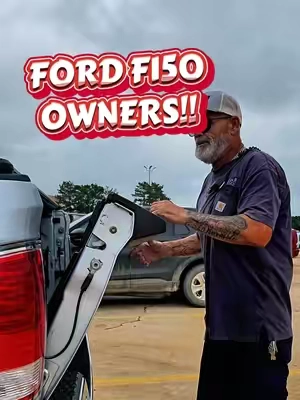 this Ford 150 truck accessories is a tailgate assist. no more slamming down of the tailgate #ford #truck #accessories #summerfinds #tiktokshopsummersale @Orion Motor Tech 