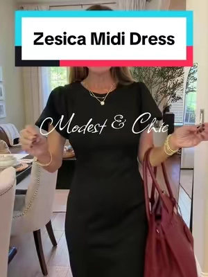 So Charlotte 👗 #dress #WomensFashion #MidiDress #ModestFashion #ModestDress @zesica_usa 