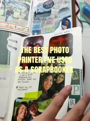Loveeeeeee it! #scrapbookingsupplies #scrapbookingideas #scrapbookwithme #scrapbookjournal #photoprinter 