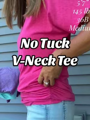 Replying to @Montana no tuck t-shirt. #tiktokshopsummersale #fashionover50 #tiktokshopcreatorpicks @WIHOLL 