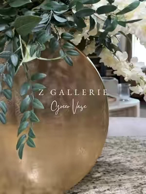 The Z Gallerie Greer Large Vase is officially one of my favorite home decor finds! If you love creating a cozy, elevated, luxury inspired home, this statement vase is such a beautiful piece to style on shelves, entryway tables, consoles, kitchen islands, or coffee tables.♥️ Home decor, home, interior design, home styling  @Z Gallerie @Z Gallerie Shop  #Home #homedecor #zgallerie #interiordesign #tiktokshopcreatorpicks 