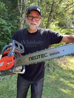 NEOTEC 62cc Gas-Powered Chainsaw with 20‘’ Bar & Chain, Lightweight Portable Design for Easy Cutting Wood.   #chainsaw #firewood #tools #tiktokshopsummersale #tiktokshopcreatorpicks @Neotec_us @Neotec 