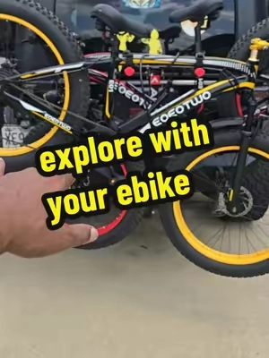 best e-bikes to have with your Jeep for exploring off-road scenery. #ebikes #offroadbike #mountainbike #jeeplife #fastebike 