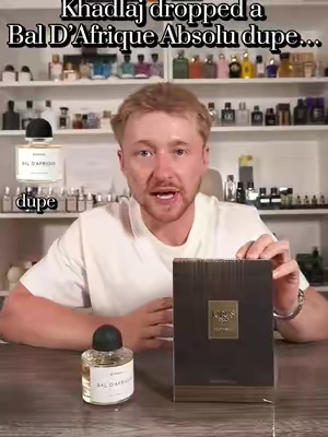 Khadlaj dropped a dupe of Bal D’Afrique Absolu.. #fragrance #perfume #cologne #fragrancetiktok #perfumetiktok @BeautyHouse US 