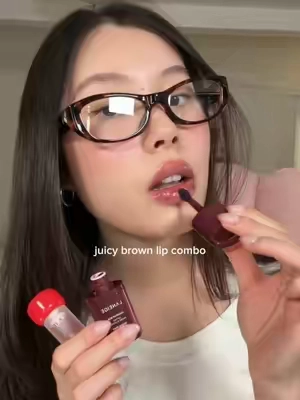 my favorite plumping lip combo @laneige_us #laneigepartner #JuicePop #lipplumper #glossylips #laneigeus 