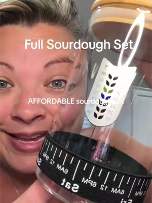 Sourdough for beginners or experts cause sometimes you just need the right tools to make that loaf super yummy! #sourdough #sourdoughbread #sourdoughkit #sourdoughtok #sourdoughforbeginners 