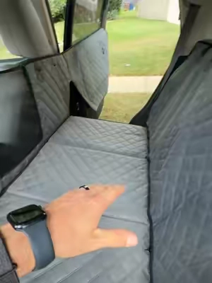 No more stress about the mess your dog makes in the backseat! 