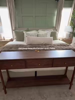simply gorgeous ✨🤎 #entrywaytable #consoletable #furniturefinds #homefinds #homeaesthetic 