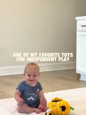 as an OT and a mom, i love toys that make independent play meaningful! this one has quickly become a favorite in our home 🤍 @Joycat Toys #babytoys #occupationaltherapist #babydevelopment #tiktokshop #firsttimemom 