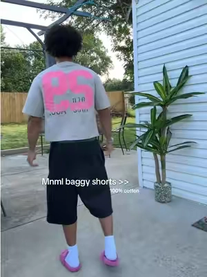Mnml got some coo summer pieces ngl  #mnml #baggyshorts #mensshorts #shorts #sweatshorts 