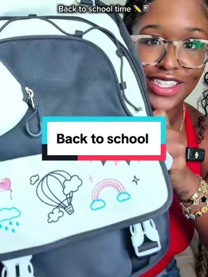 It’s back to school time! #backpack #backtoschool #tiktokshop 