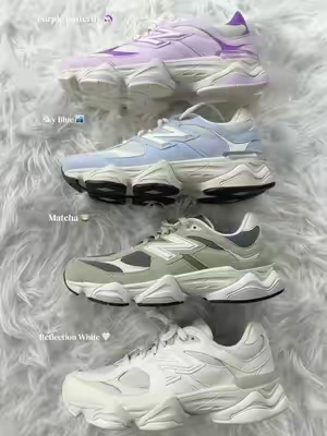 All the summer colors of the New Balance 9060s 😮‍💨🤍 #newbalance #newbalance9060 #summercolors #womenshoes #flykicks 