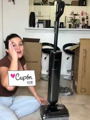 [New Launch] DREAME Aero Lite Wet Dry Vacuum Cleaner, All-in-ONE Vacuum Mop for Wet & Dry Messes, 0 Hair Residue Great for Pet Owners, One-Press Self-Clean, 180° Lie Flat, 35mins Runtime for Hard Floor Cleaning #dreame #vacuum #TikTokShopSummerSale #aspiradora #allinone 