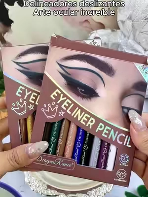 Delineadores coloridos, perfectos para arte ocular creativo ✨#tiktokshop#fyp #makeuptutorials #tiktokshopstockup