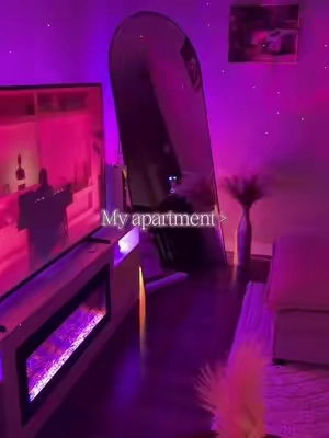 My apartment > Outside #homedecor #ledlight #homevibes #homelighting #homeessentials 