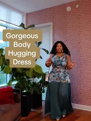 Gorgeous, body hugging dress. I love it  #dress #bodycondress #bodyhuggingdress #tiktokshopcreatorpicks #tiktokshopsummersale 