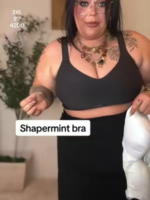The bra that has you saying “wait.. am I wearing a bra?!”    @Shapermint #shapermint #bras #plussizefashion #tiktokshopsummerturnup #tiktokshopnewarrivals 