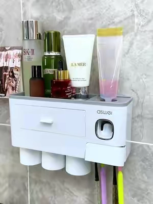 Esterilizador UV De Cepillos Sin Perforar, Elimina Mal Olor En El Baño🦷  #HackBaño #ArticuloHigiene #fyp #TikTokShop#fouyou 