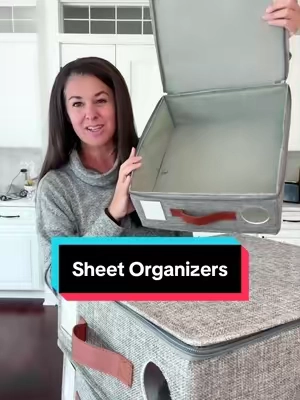 #sheetorganizer #linencloset #linenclosetorganization #tiktokshopsummersale #organizedhome 