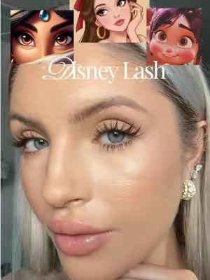 The princess lash 👑 @VEYESBEAUTY #lashes #lashclusters #diylashextensions #disney #princess 