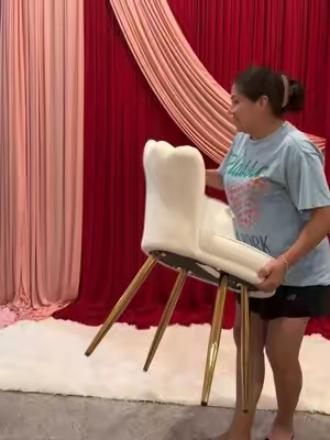 Vanity chair #silla #chair #homedecor #tiktokshopcreatortips #Home 