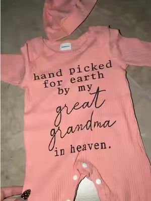 this is so special and sentimental #griefjourney #tiktokshopcreatorpicks  #babyshowergift #babyoutfit #babyannouncement