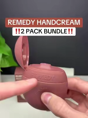 Whoever thought of that bottle design is a genius #remedyhandcream #handcream #dryhand 