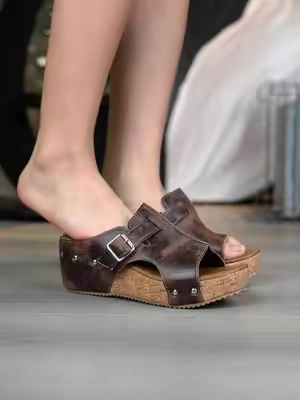 "Will be your go to summer shoe!!#summersandals #cushionsandals #softsandals  #slides #weeklydeals "