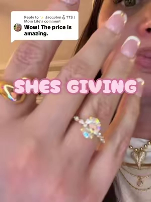 Replying to @✨ Jacqulyn🥈TTS | Mom Life #promisering #vintagering #lookforless #tiktokshopsummersale #ring