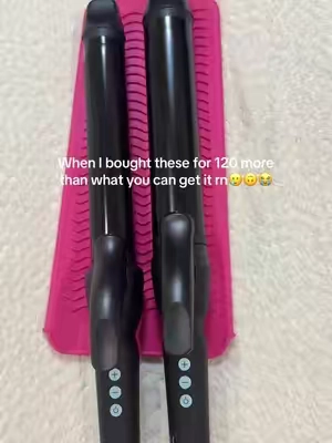 Guys BUY IT RN this deal is crazyyyyy #bioionic #bioioniccurlingiron #curlingiron #longbarrelcurlingiron #tiktokshopbacktoschool 