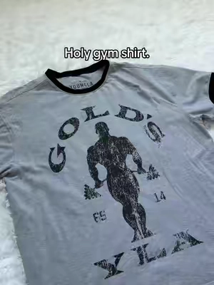 This YoungLA shirt is actually peak #gym #youngla #fittedtees #yla #workout 