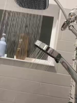 It has other finishes besides chrome , honestly if my bathroom was a different color I would of gone with the black finish.