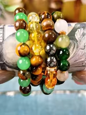 Te regalé este brazalete de dinero💸💰💰#SummerVibes #summervibe #moneybracelet #crystaltok #fashiontiktok 