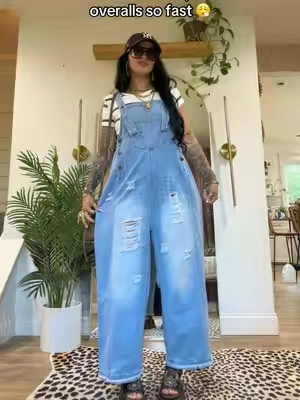 I’m 5’3 & 133 wearing a medium. I sized up for a baggier fit. This is the light blue 