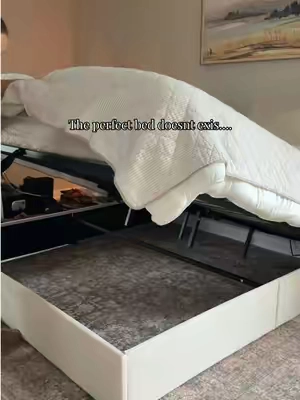 One month update & absolutely LOVE this bed & the storage it has provided us with!  #liftupbed #bedroomstorage #bedframe #bedroomfurniture #tiktokshopsummersale 