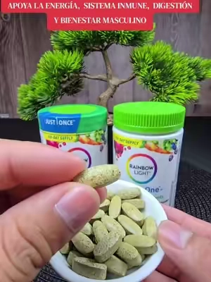 Multivitaminas para hombres Men’s One, de Rainbow Light, energia, corazón, hiesos, sistema inmune, vista, energía celular, #multivitaminasparahombres #menshealth #supplementsforman #tiktokshopspringglowup #tiktokshopcreatorpicks 